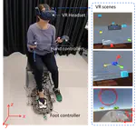 Trimanipulation: Virtual reality training platform
